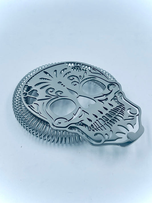 COLADOR  STAINLESS STEEL SKULL CORTO